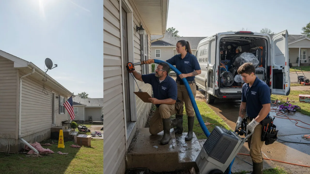 Ceiling Water Damage Restoration in Rockport, WV near me